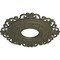 Ekena Millwork Orrington Ceiling Medallion (Fits Canopies up to 6 1/4"), 22"OD x 6 1/4"ID x 1 3/4"P, Witch Hazel CM22ORWHF - alternate 2